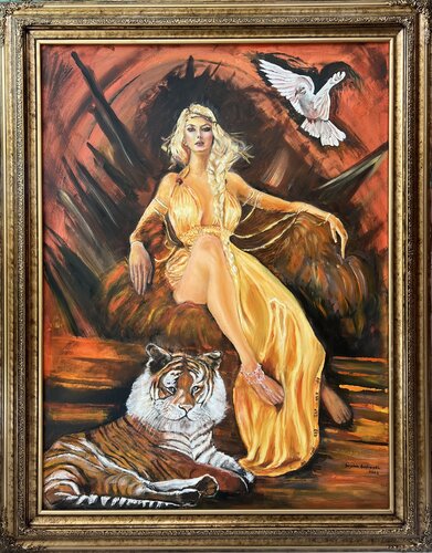 Aphrodite van Sophia Bednarski, Schilderij te koop op Singulart