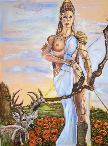 Artemis de Sophia Bednarski, Pintura a la venta en Singulart