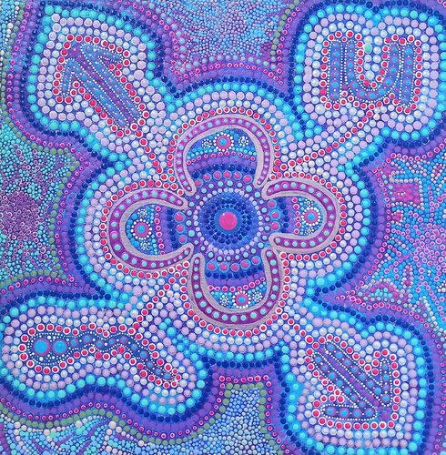 Symbols di Virginie Bodéro, Pittura in vendita su Singulart