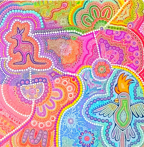 Maravilloso Mundo di Virginie Bodéro, Pittura in vendita su Singulart