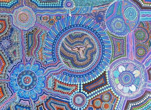 Australia's Dreams by Virginie Bodéro, Painting for Sale on Singulart