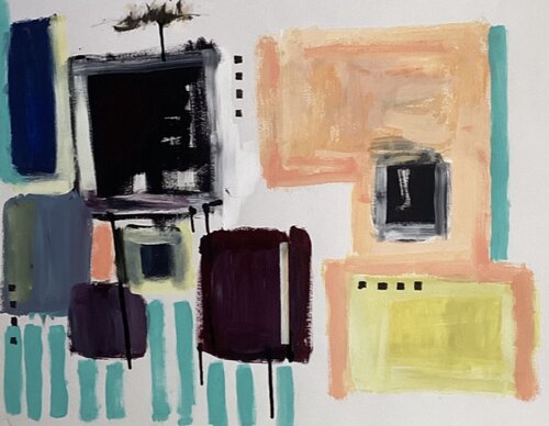 The Select Few by Don Wunderlee, 종이 for Sale on Singulart