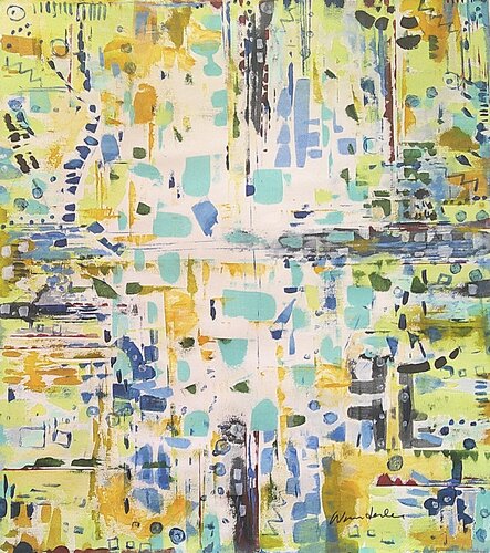 Square Dance by Don Wunderlee, 회화 for Sale on Singulart