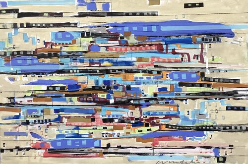 Metro by Don Wunderlee, 회화 for Sale on Singulart