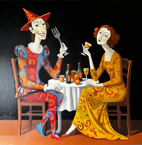 Alter ego by Yaren Manas, Painting for Sale on Singulart