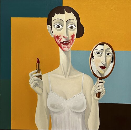 Alter ego van Yaren Manas, Schilderij te koop op Singulart
