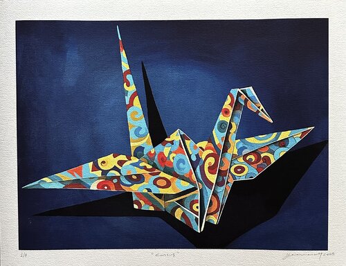 Complicite by Yaren Manas, Print for Sale on Singulart