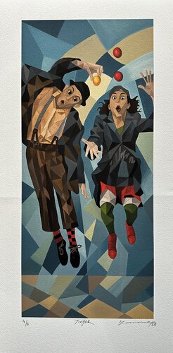 Jonglör by Yaren Manas, Print for Sale on Singulart