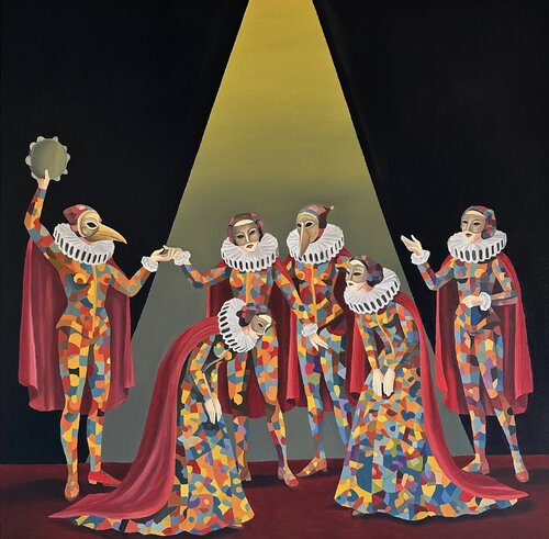 Complicite by Yaren Manas, Painting for Sale on Singulart