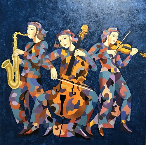 Complicite by Yaren Manas, Painting for Sale on Singulart