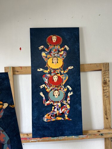 Complicite by Yaren Manas, Painting for Sale on Singulart