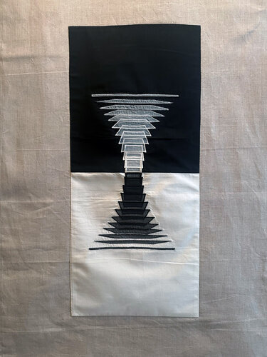 Konfrontation von Renate Motycka, Textil kaufen auf Singulart