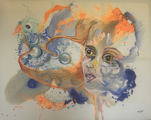 Demokratie by Cornelia Götze, Painting for Sale on Singulart