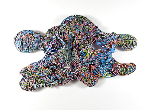 Bathing in the current of time von Alan MacIntyre, Malerei kaufen auf Singulart