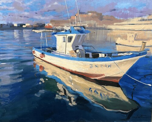 Reflejos de Calma van Jose Antonio Martin Santos, Schilderij te koop op Singulart