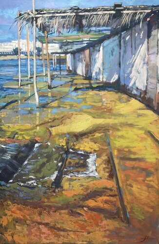 Varadero en Talamanca van Jose Antonio Martin Santos, Schilderij te koop op Singulart