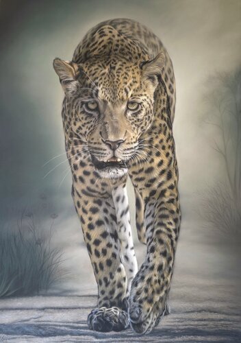 Silent Hunter de Maria Bartusek, Dibujo a la venta en Singulart