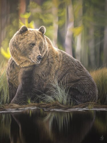 Ruhende Kraft de Maria Bartusek, Dibujo a la venta en Singulart