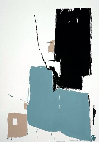 Stay or Go di Daria Vergina, Pittura in vendita su Singulart