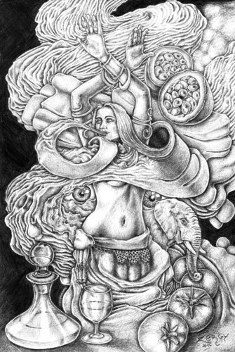 Ein Orientalischer Moment di Florian Walde, Disegno in vendita su Singulart