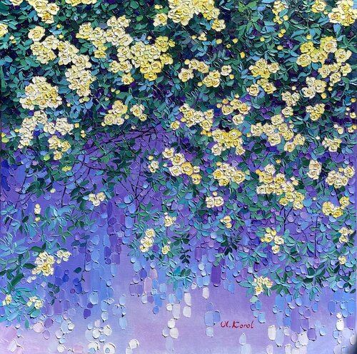 Rose garden di Ulyana Korol, Pittura in vendita su Singulart
