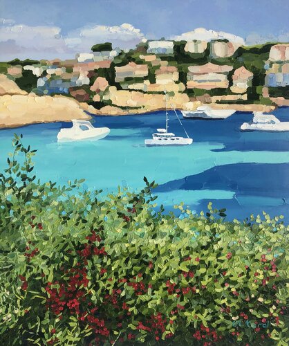 Mallorca magic van Ulyana Korol, Schilderij te koop op Singulart