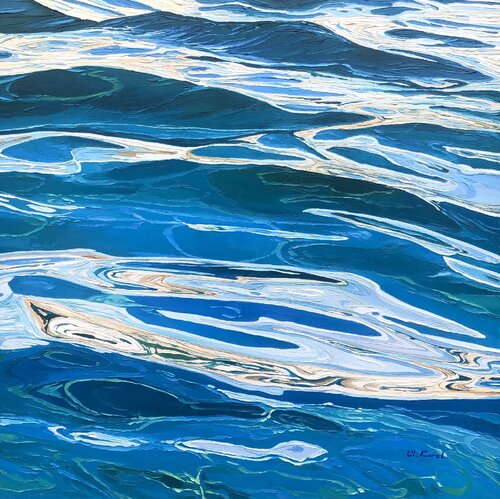 Pearls of Mallorca. Summer memories. di Ulyana Korol, Pittura in vendita su Singulart