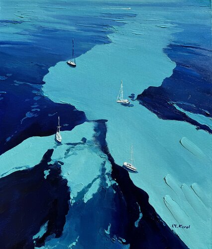 Pearls of Mallorca. Turquoise flight Ulyana Korol