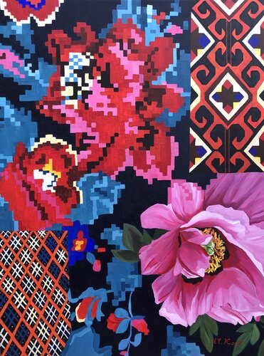 Kylym par Ulyana Korol, Peinture en vente sur Singulart