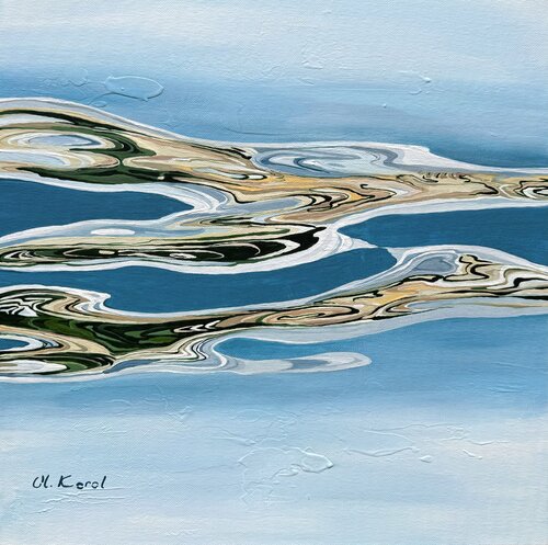 Calima ripples 1 van Ulyana Korol, Schilderij te koop op Singulart