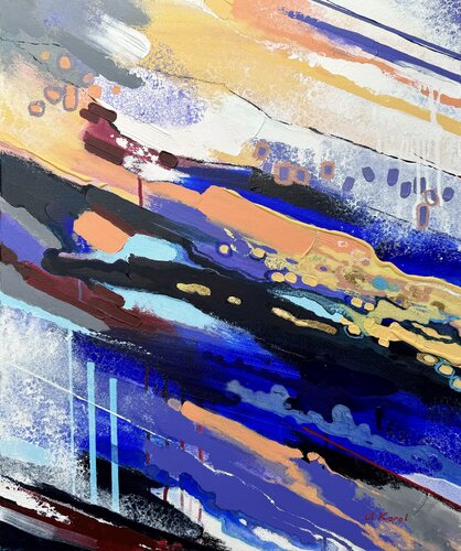 Being myself again for a moment van Ulyana Korol, Schilderij te koop op Singulart
