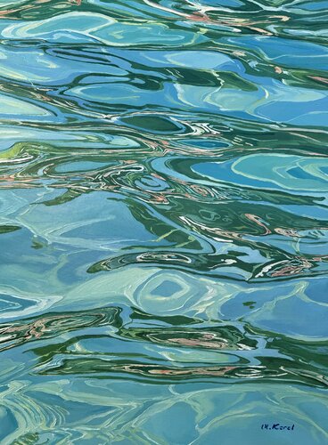 Sea soul van Ulyana Korol, Schilderij te koop op Singulart