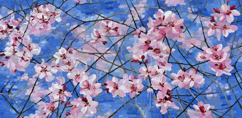 Whispers of spring by Ulyana Korol, 회화 for Sale on Singulart