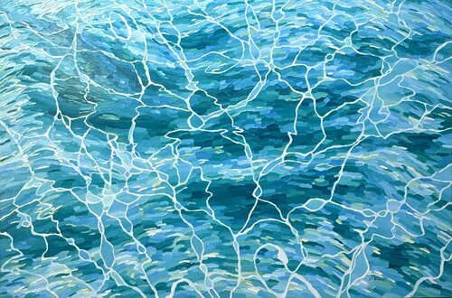 Lace of light by Ulyana Korol, 회화 for Sale on Singulart