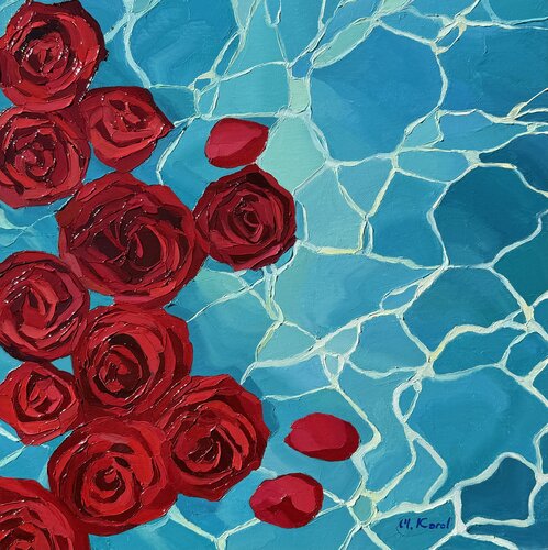 Crimson petals. Blue silence Ulyana Korol