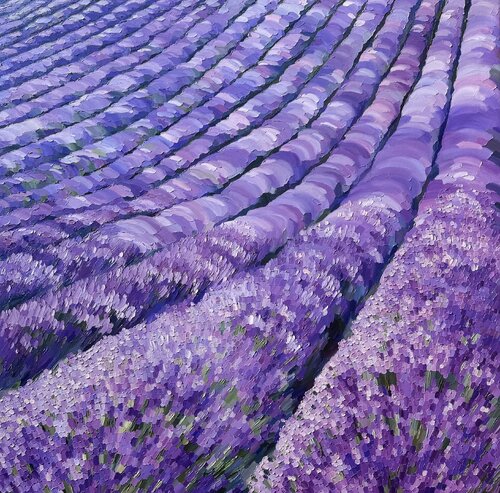 Lavender Dusk von Ulyana Korol, Malerei kaufen auf Singulart