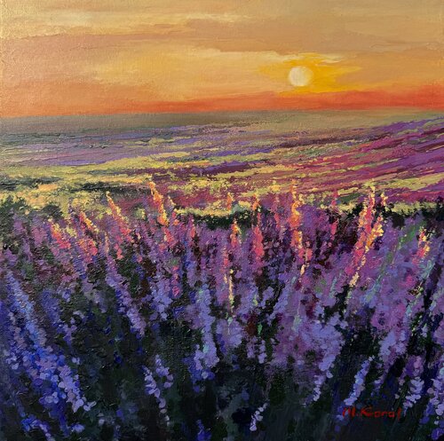 Sunlight on her skin by Ulyana Korol, Painting for Sale on Singulart