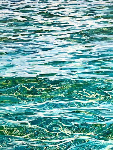 In the shades of transparency 1 van Ulyana Korol, Schilderij te koop op Singulart