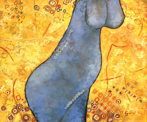 Flight over the river van Ulyana Korol, Schilderij te koop op Singulart