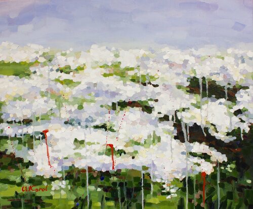 To walk through the thorns di Ulyana Korol, Pittura in vendita su Singulart