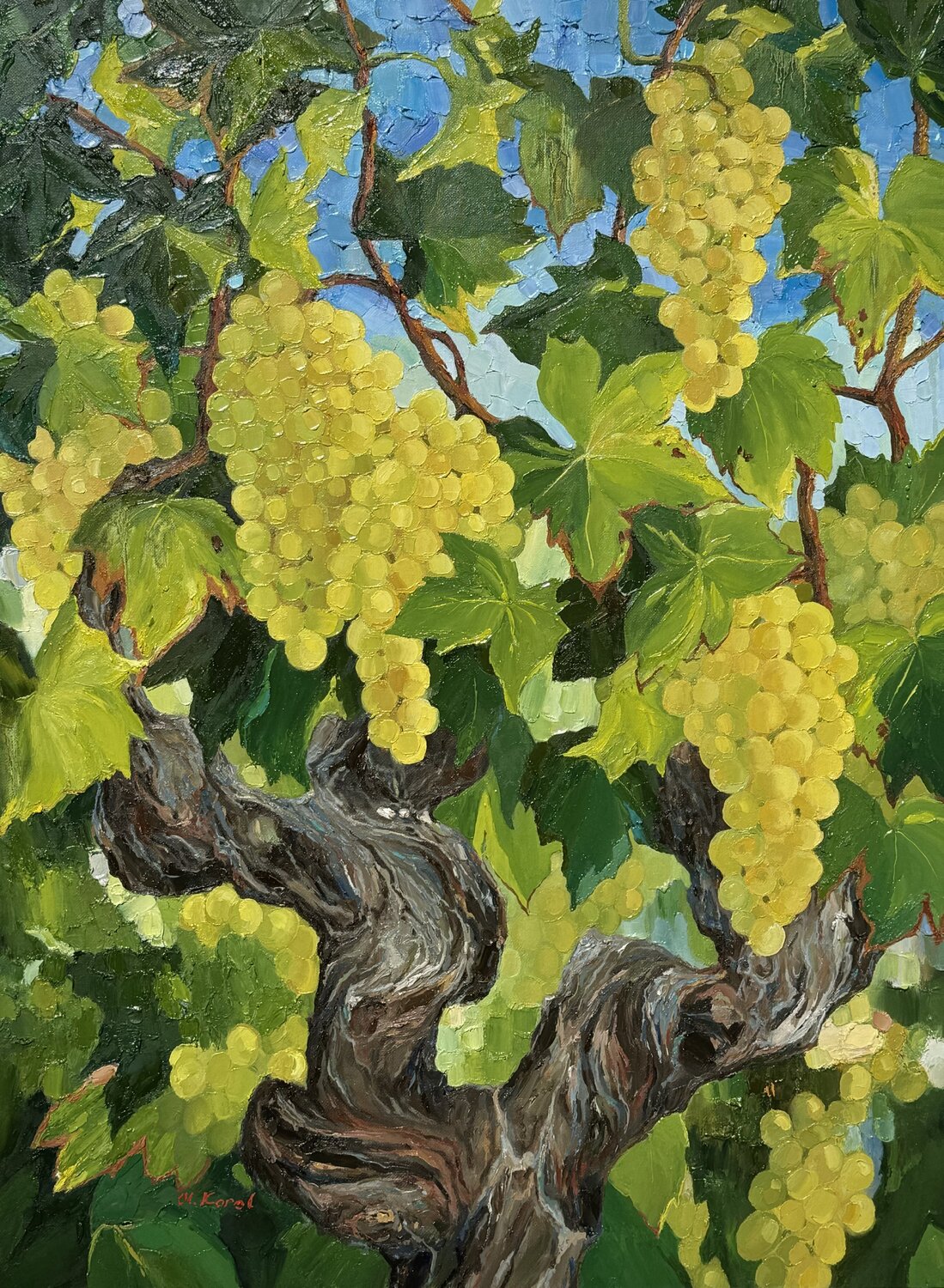 Sun-kissed vine Ulyana Korol