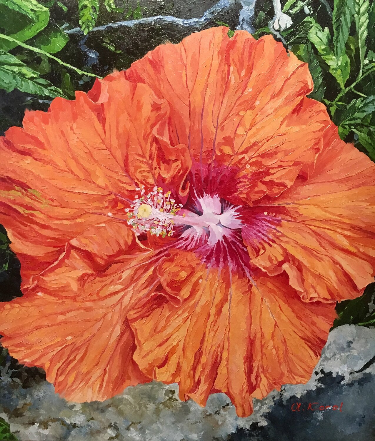 Tropical tangerine Ulyana Korol