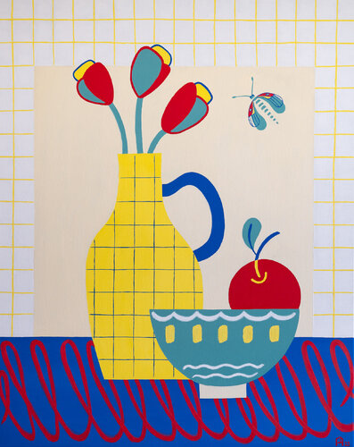 Invisible Hero van Apollinaria Manko, Schilderij te koop op Singulart