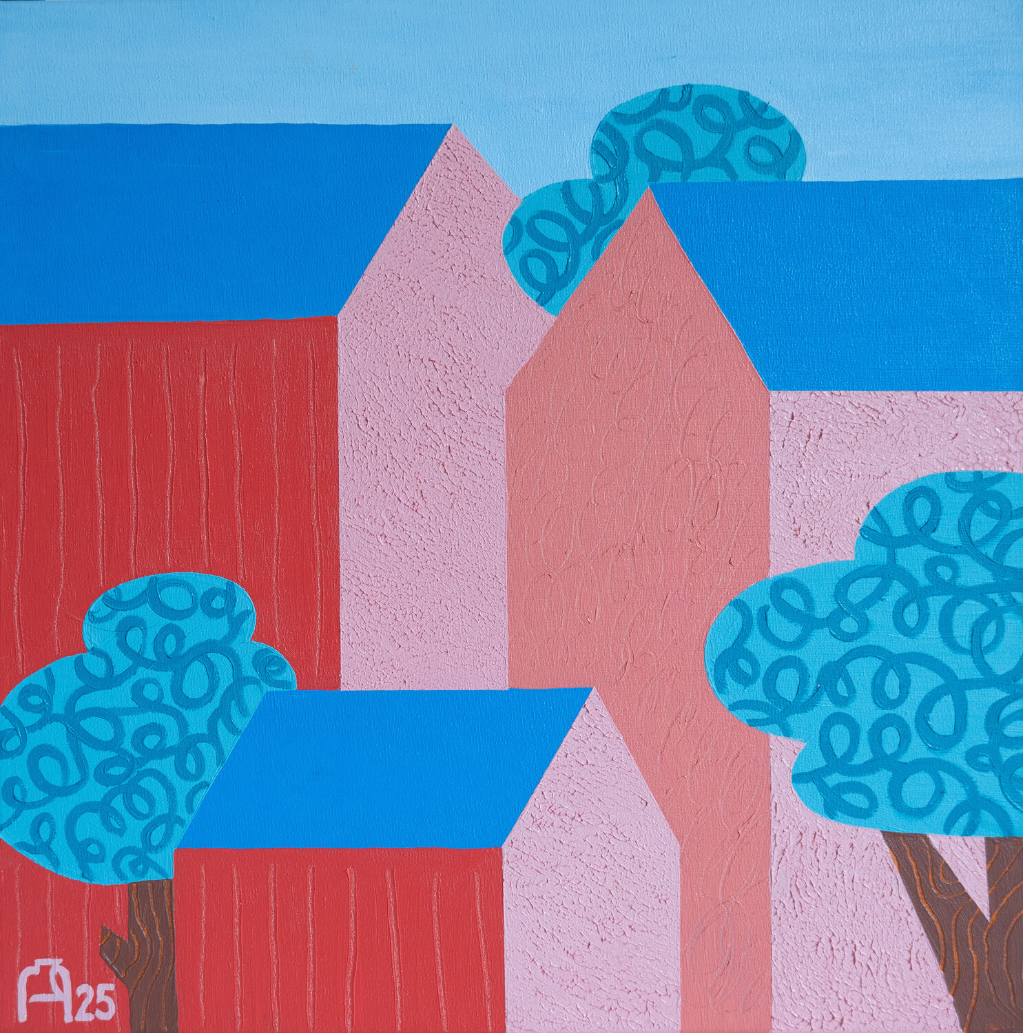 Geometry of Sunset. Vision 2 Apollinaria Manko