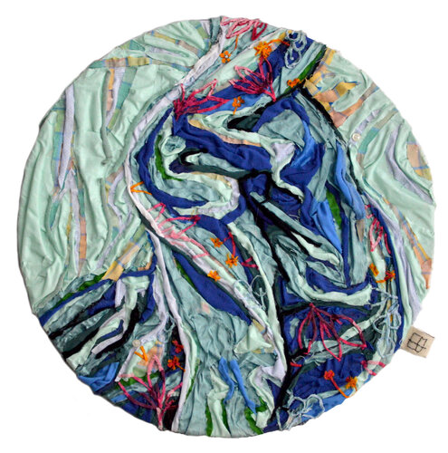 Foglie ricamate par elisa marmo, Oeuvre textile en vente sur Singulart