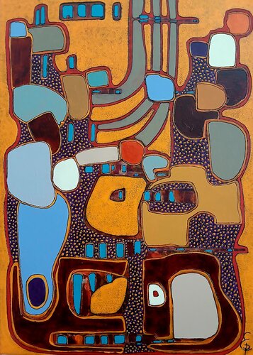 Sangria by ERIKA PETRULIENE, Painting for Sale on Singulart