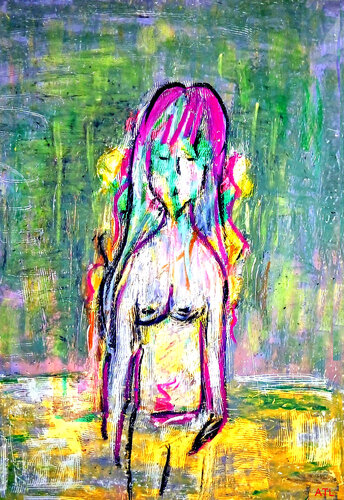 DELICATESSE by Anna Teresa Laurita, Painting for Sale on Singulart