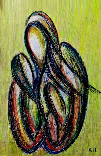 IN DUE VITE von Anna Teresa Laurita, Malerei kaufen auf Singulart