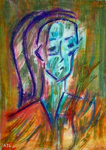 MARTA by Anna Teresa Laurita, Painting for Sale on Singulart