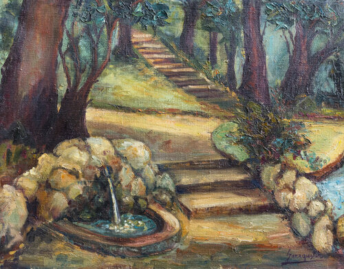 Fuente del Berro by Rosa San Agustín, Painting for Sale on Singulart
